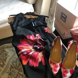 Size 12 slightly used black dress